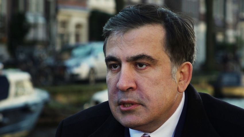 exclusive interview with former Georgia president Saakashvili