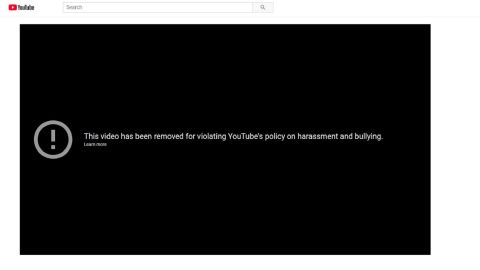 YouTube has removed the video,  "David Hogg Can't Remember His Lines In TV Interview."