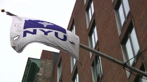 NYU flag