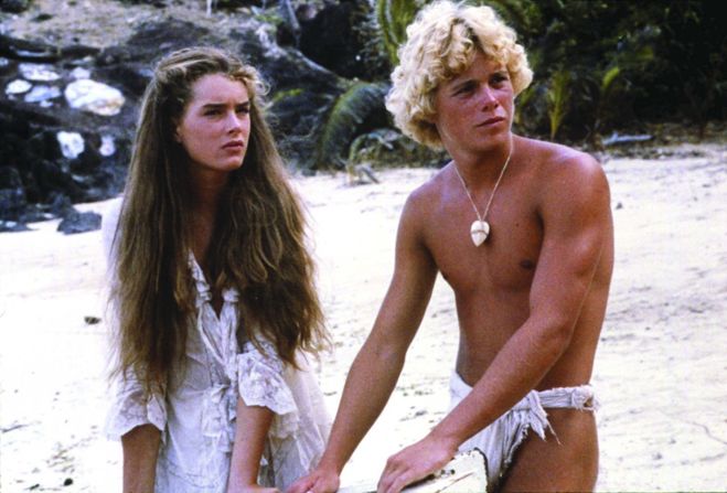 <strong>"The Blue Lagoon":</strong> Brooke Shield and Christopher Atkins star as a pair of kids who come into adolescence after they are shipwrecked alone on a tropical island. <strong>(Amazon Prime) </strong>