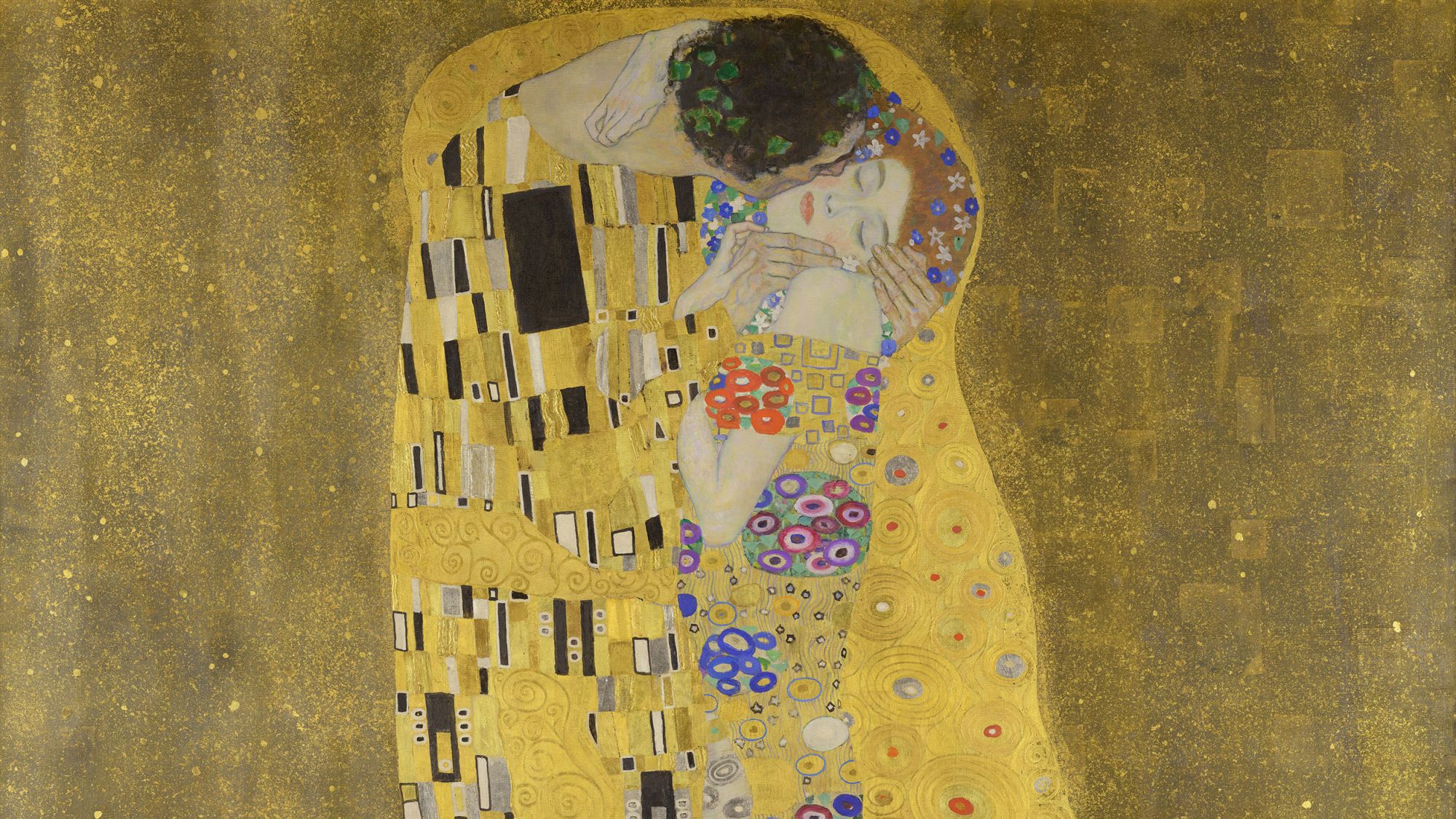 The Kiss Gustav Klimt hi res