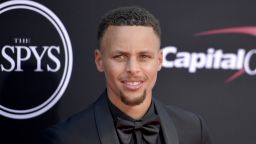 LOS ANGELES, CALIFORNIA - JULY 12:  NBA player Stephen Curry attends the 2017 ESPYS at Microsoft Theater on July 12, 2017 in Los Angeles, California. (Photo by Matt Winkelmeyer/Getty Images)