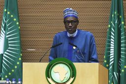 Nigeria's President Muhammadu Buhari.