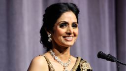 TORONTO, ON - SEPTEMBER 14:  Actress Sridevi Kapoor attends the "English Vinglish" premiere during the 2012 Toronto International Film Festival at Roy Thomson Hall on September 14, 2012 in Toronto, Canada.  
