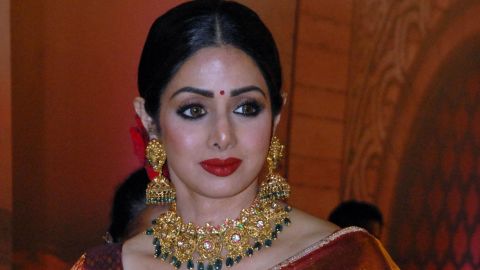 Indian Bollywood actress Sridevi attends the Zee Cine Awards 2018 in Mumbai in December 2017.