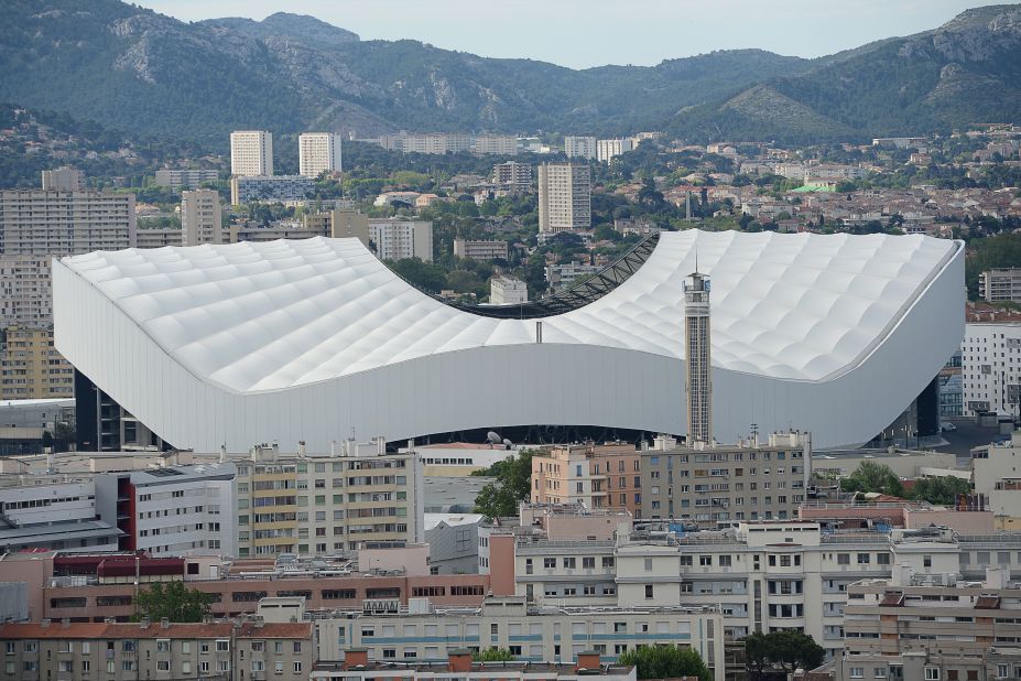 The match was played at the Stade Velodrome in Marseille -- the first time ever France has hosted a Six Nations game away from Paris. 