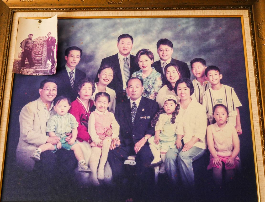 Kwon Moon-kook has four children and nine grandchildren but says he thinks about the family he left behind every day. 