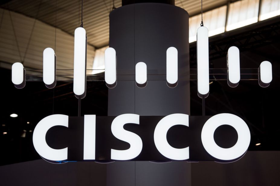 Although its headquarters is in nearby San Jose, the logo of networking hardware company Cisco Systems is a homage to San Francisco, both in the name itself and in the design, which represents the Golden Gate Bridge. 