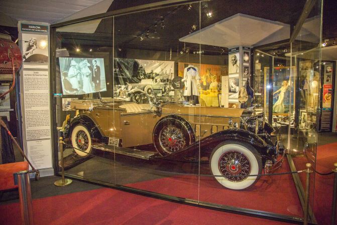 <strong>Iconic moments: </strong>The museum houses Rocky's boxing gloves, Hannibal Lecter's cell and Jean Harlow's personal Packard car. 
