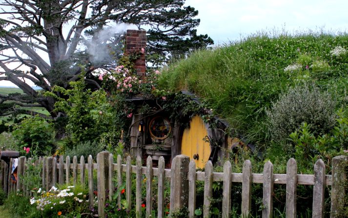 <strong>The Hobbits of New Zealand:</strong> The Hobbiton Movie Set created by film director Sir Peter Jackson is a required stop for movie fans.