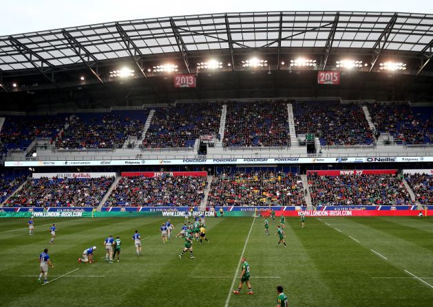 That was the second time a Saracens game has been moved state-side. Just over 14,000 saw the North London outfit defeat London Irish at New Jersey's Red Bull Arena.