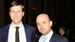 NEW YORK, NY - MARCH 14:  (L-R) Josh Raffel, Jared Kushner and Matthew Hiltzik attend The New York Observer 25th Anniversary at Four Seasons Restaurant on March 14, 2013 in New York City. (Photo by Paul Bruinooge/Patrick McMullan via Getty Images)