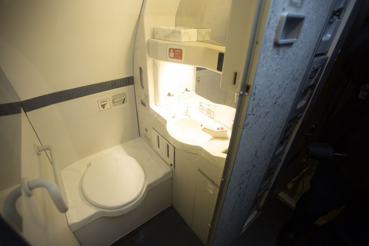 <strong>Bathroom: </strong>The smallest room on Concorde was also a squeeze. Su Marshall, who flew on the airplane, said she was advised by a regular passenger to go before takeoff as the size made it "impossible to pee once in the air."