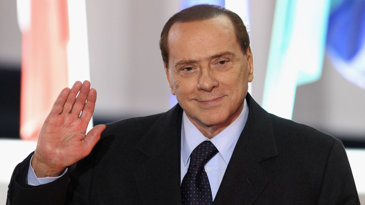 Berlusconi attends the G20 summit in Cannes, France, in November 2011.