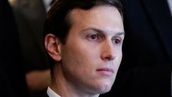 Senior Advisor to the president Jared Kushner is seen during a meeting with US President Donald Trump and members of Congress on trade in the Cabinet Room of the White House on February 13, 2018 in Washington, DC. (MANDEL NGAN/AFP/Getty Images)