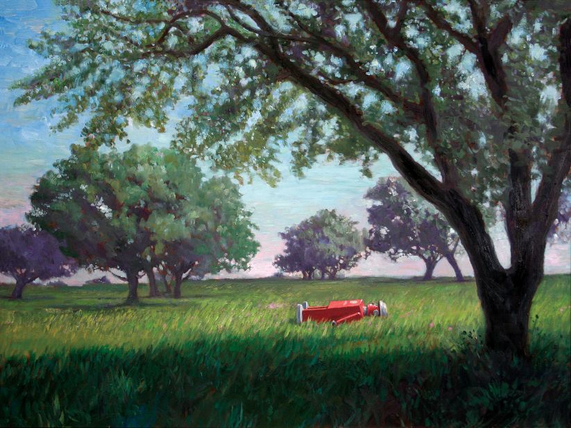 "Summertime" (2006), which featured on the cover of Joyner's 2008 book "Robots & Donuts."