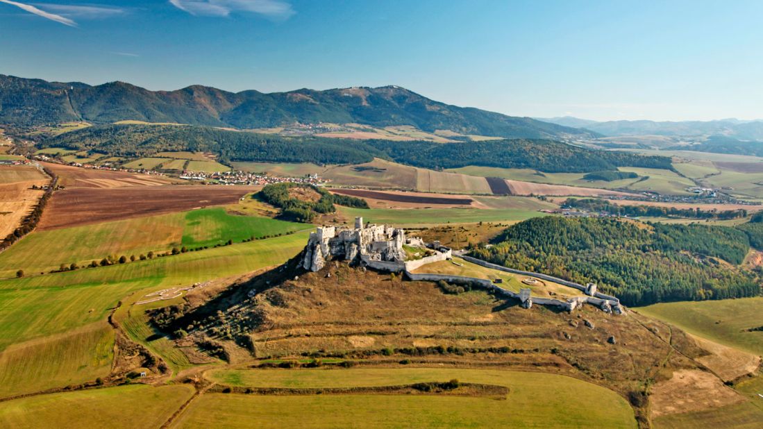 <strong>Spiš Castle: </strong>Among the biggest castles in Europe by area, it was added to the UNESCO list of World Heritage Sites in 1993 .
