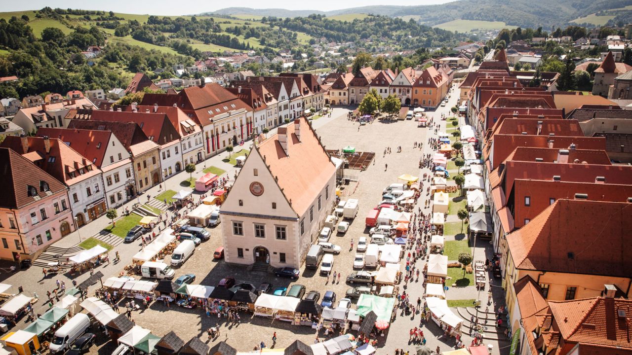 Bardejov is dubbed the "most Gothic of towns in Slovakia."