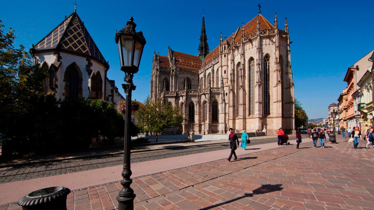 Košice is home to the largest church in Slovakia -- the UNESCO-protected St. Elisabeth Cathedral.