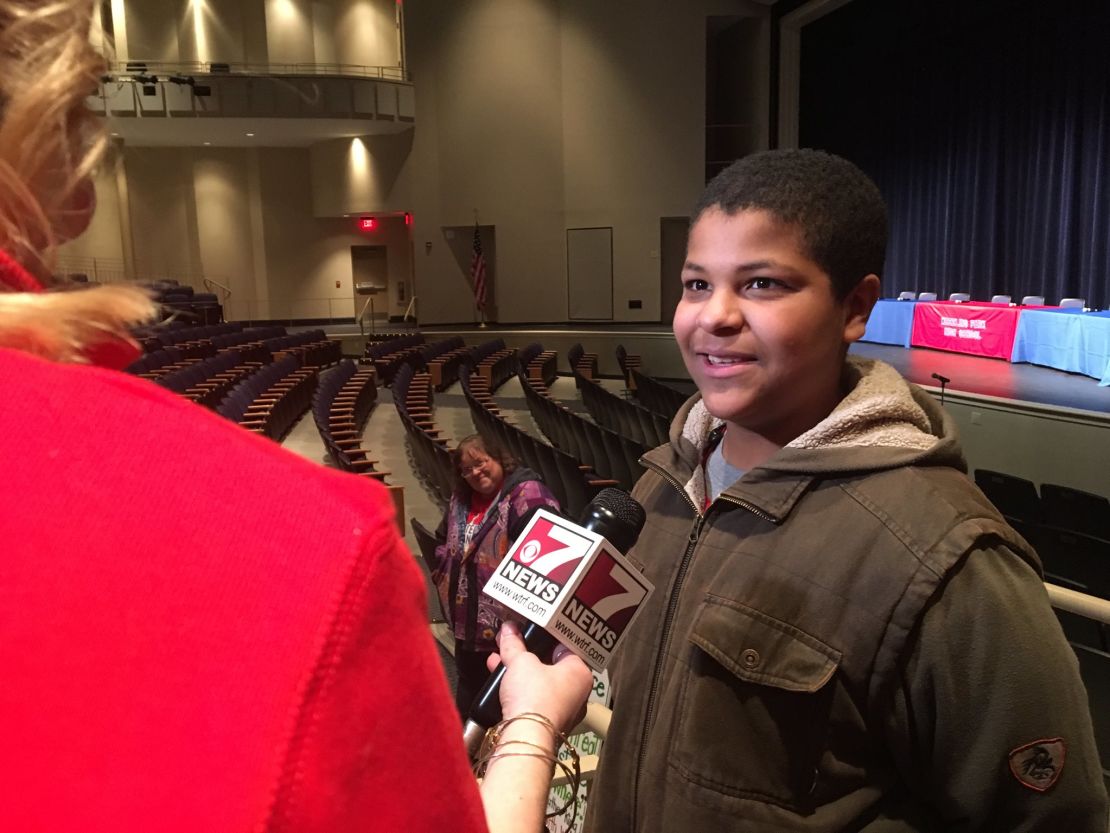 Gideon Titus-Glover convinced the governor to "invest" in teachers.