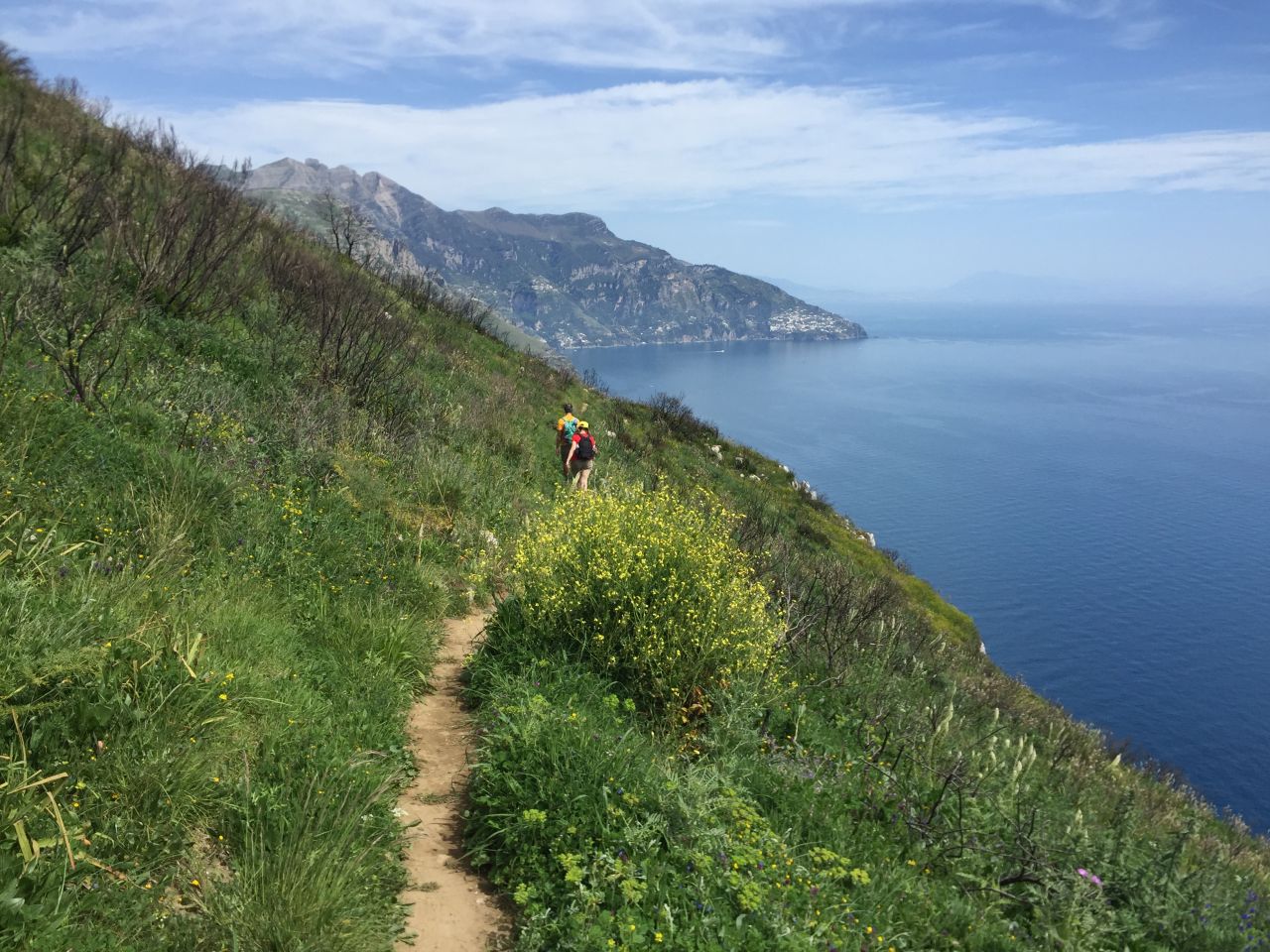 <strong>On the trail: </strong>Hikers, birdwatchers and myth-hunters can walk the Sirens' Trail, looking for clues and soaking in the mythical landscape overlooking the dazzling Mediterranean Sea.