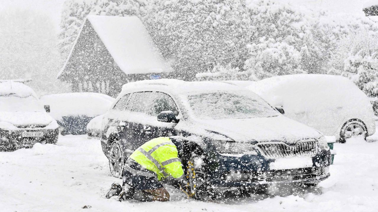 A blast of Siberian weather dubbed "The Beast from the East" has sent temperatures plunging across much of Europe.