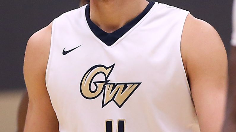 The logo of the George Washington Colonials NCAA team  has a very cleverly hidden design in it: a stylized <a href="index.php?page=&url=https%3A%2F%2Fwww.nps.gov%2Fwamo%2Findex.htm" target="_blank" target="_blank">Washington Monument</a>, in the middle of the "W."