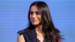 Meghan Markle, US actress and fiancee of Britain's Prince Harry attends the first annual Royal Foundation Forum on February 28, 2018 in London. / AFP PHOTO / POOL / Chris Jackson        (Photo credit should read CHRIS JACKSON/AFP/Getty Images)