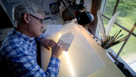 Rick Paulus, the former chief calligrapher at the White House.