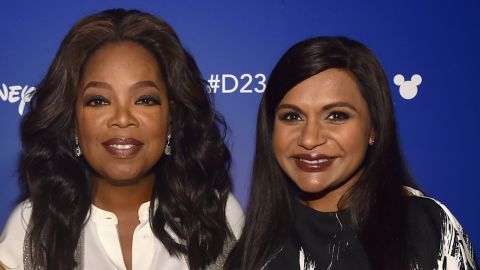Oprah Winfrey gave a generous gift to the newborn of her "A Wrinkle In Time" costar, Mindy Kaling.