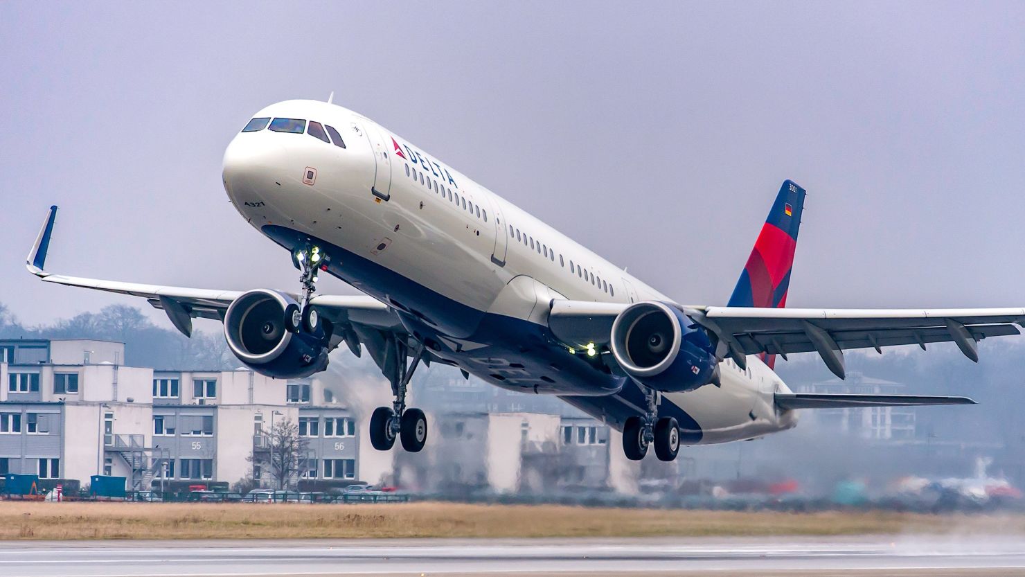 A Delta  Airline planes taxis on the runway last year at Ronald Reagan Washington National Airport in Arlington, Virginia.