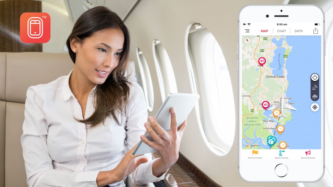 <strong>On-board insight:</strong> New app Inflighto allows travelers to get a new level of insight into their flying experience. The app uses state-of-the-art flight-tracking technology to allows passengers to stay up-to-date with their live flight.