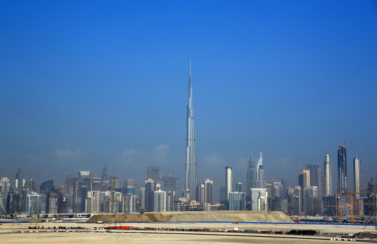 <strong>Needle sharp:</strong> It<strong> </strong>was initially called the Burj Dubai but was renamed Burj Khalifa to honor the president of the UAE and ruler of Abu Dhabi, Sheikh Khalifa bin Zayed Al Nahyan, who assisted with the funds to create the billion-dollar iconic showpiece.