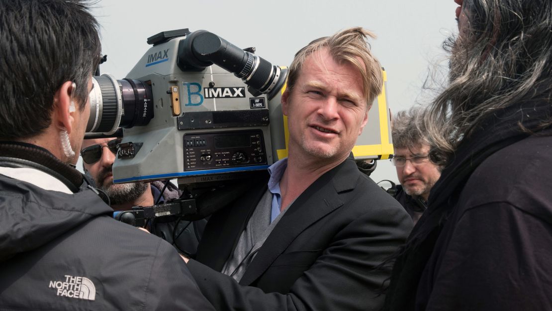 Director Christopher Nolan on the set of 'Dunkirk' in 2017. (Melinda Sue Gordon/ © Warner Bros. Pictures /Courtesy Everett Collection)