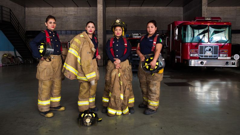 <strong>Mexico City, Mexico: </strong>"I was so fascinated to meet these brave firefighters. Their dedication to save lives, while risking their own, is impressive."