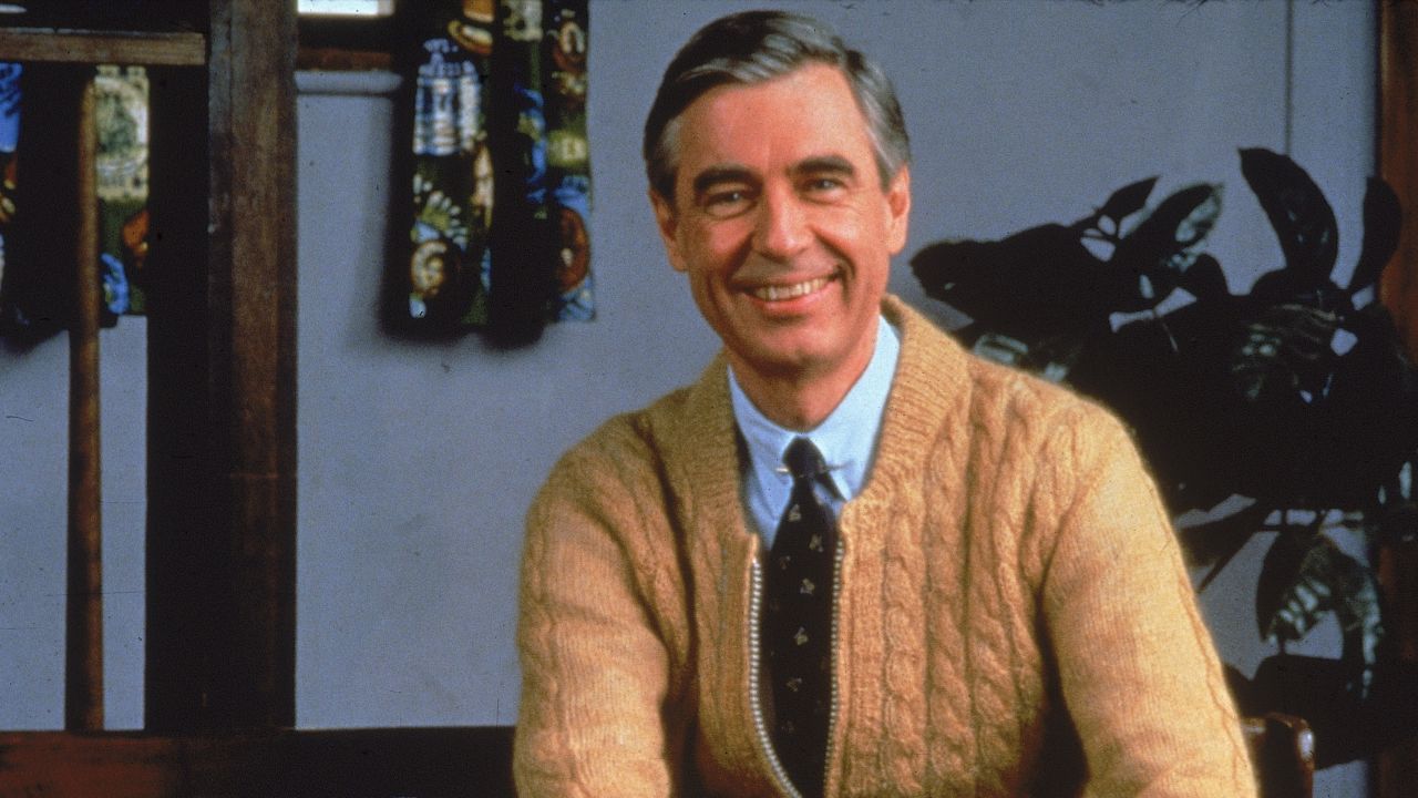 Fred Rogers (1928 - 2003) was host of the PBS television show "Mister Rogers' Neighborhood" 