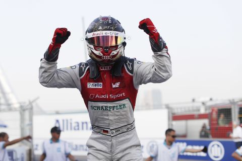 German Daniel Abt claimed his maiden Formula E victory in the circuit's fifth round in Mexico, racing for Audi, on March 3, 2018.
