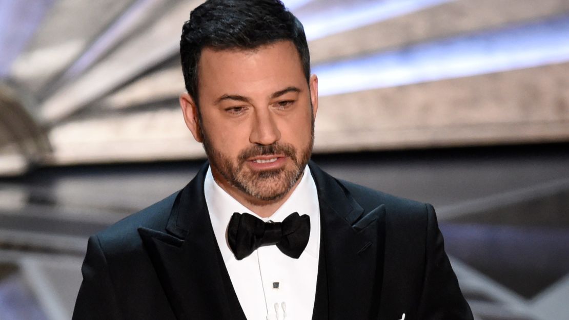 Host Jimmy Kimmel at the Oscars on Sunday, March 4, 2018