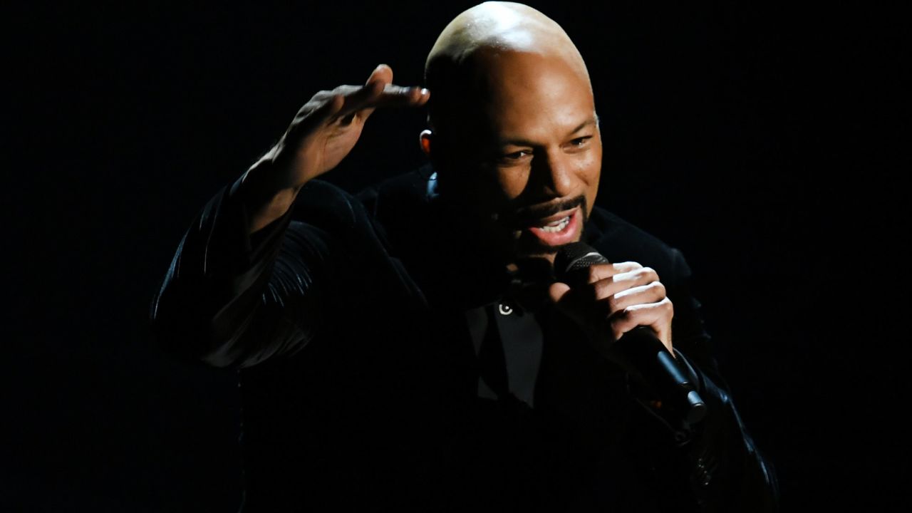 HOLLYWOOD, CA - MARCH 04:  Musician Common performs onstage during the 90th Annual Academy Awards at the Dolby Theatre at Hollywood & Highland Center on March 4, 2018 in Hollywood, California.  (Photo by Kevin Winter/Getty Images)