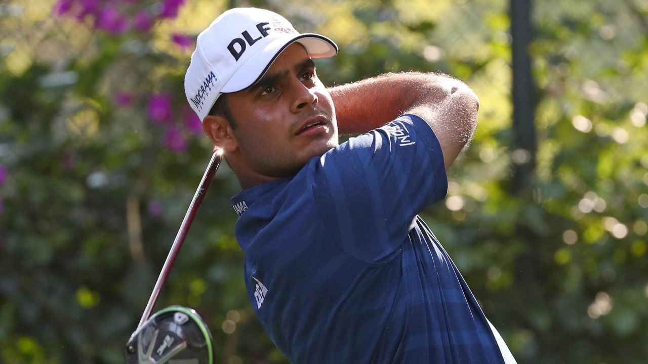 Making his WGC debut, Shubhankar Sharma of India was the leader after 54 holes, but ultimatlely fell away Sunday. 