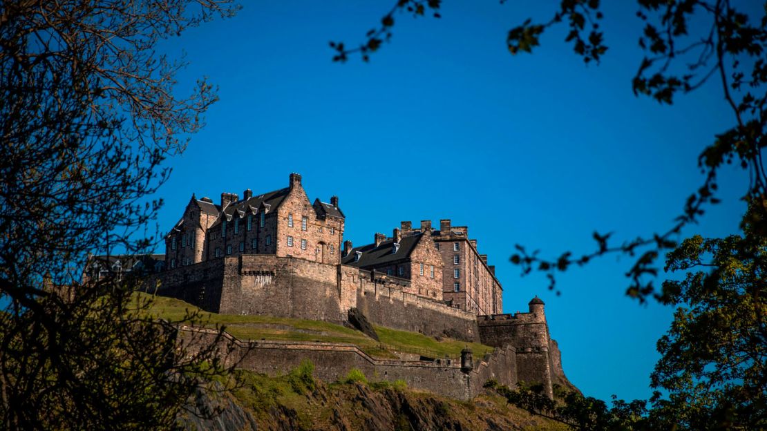 Edinburgh Castle is home to the Honours of Scotland, Britain's oldest crown jewels.