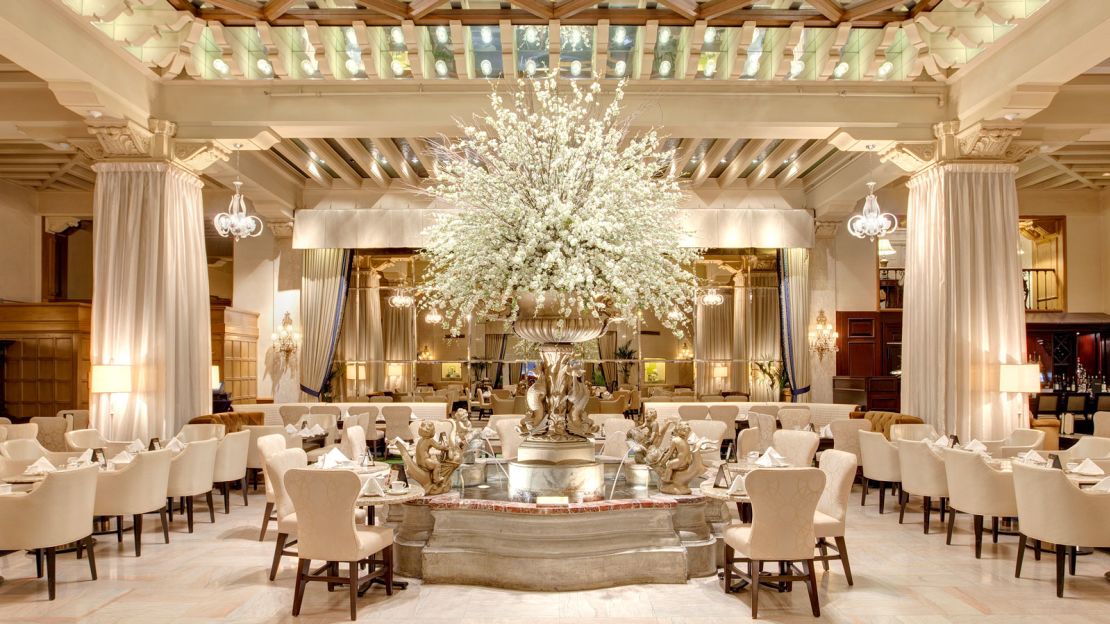 The Drake, a Hilton Hotel will be showing royal-themed movies in the Palm Court tea room.