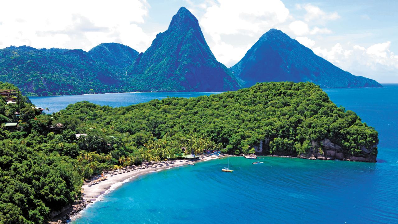 <strong>A deeper dive into St. Lucia: </strong>For an up-close encounter, book Anse Chastanet Resort's guided trek to the summit of Gros Piton. This strenuous two-hour climb leads to a stellar view from the top.