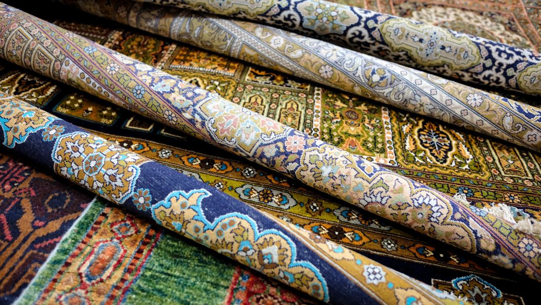 <strong>Stories behind the rugs:</strong> Bhat's carpet knowledge is encyclopaedic. "I know every single rug in this shop," he says of his stock of 500-plus rugs. "And every single one I know the story behind." 