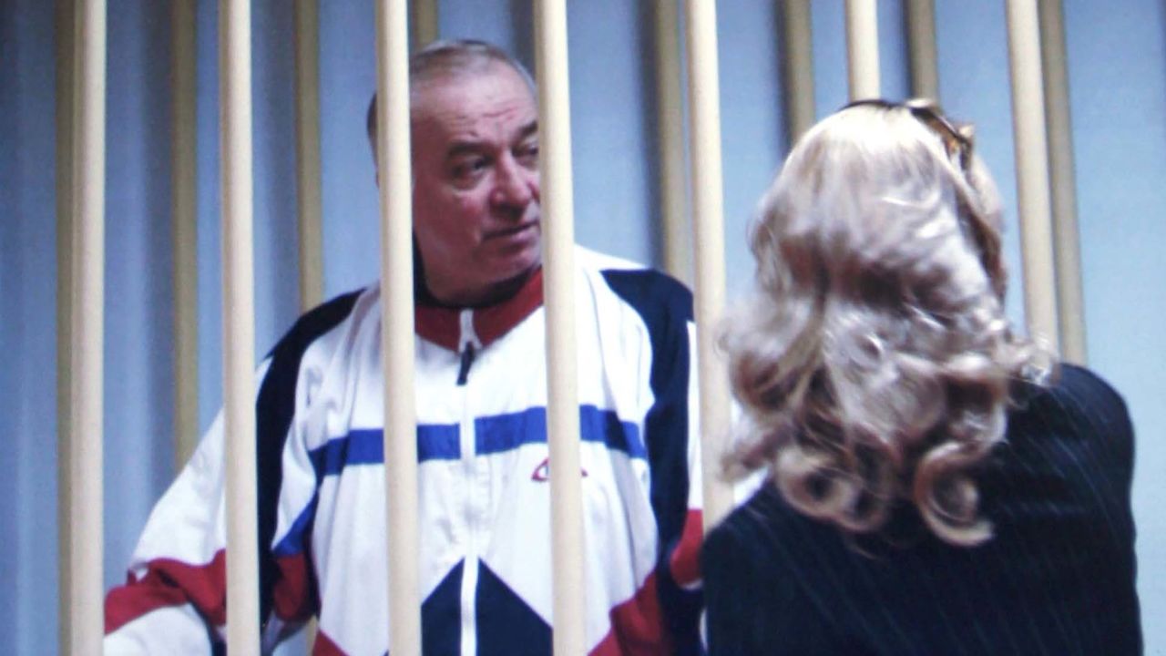 Sergei Skripal, here in a Moscow courtroom in 2006, was convicted in Russia of spying for Britain.