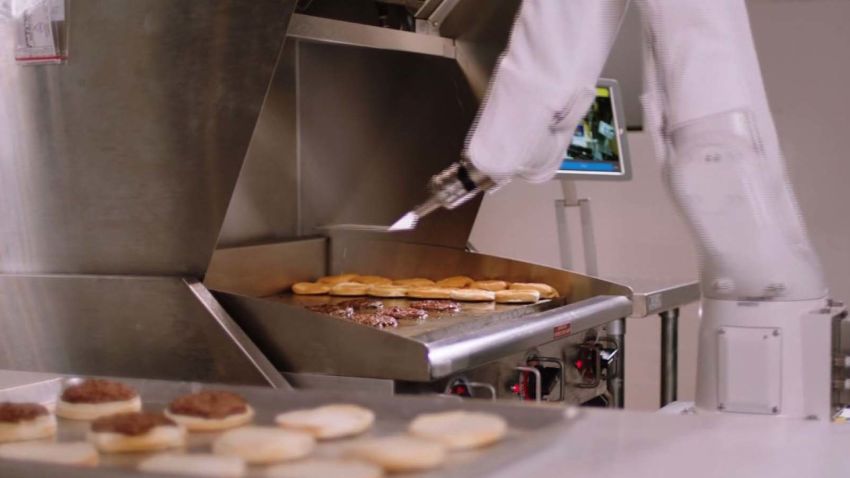 Flippy, the burger-flipping robot