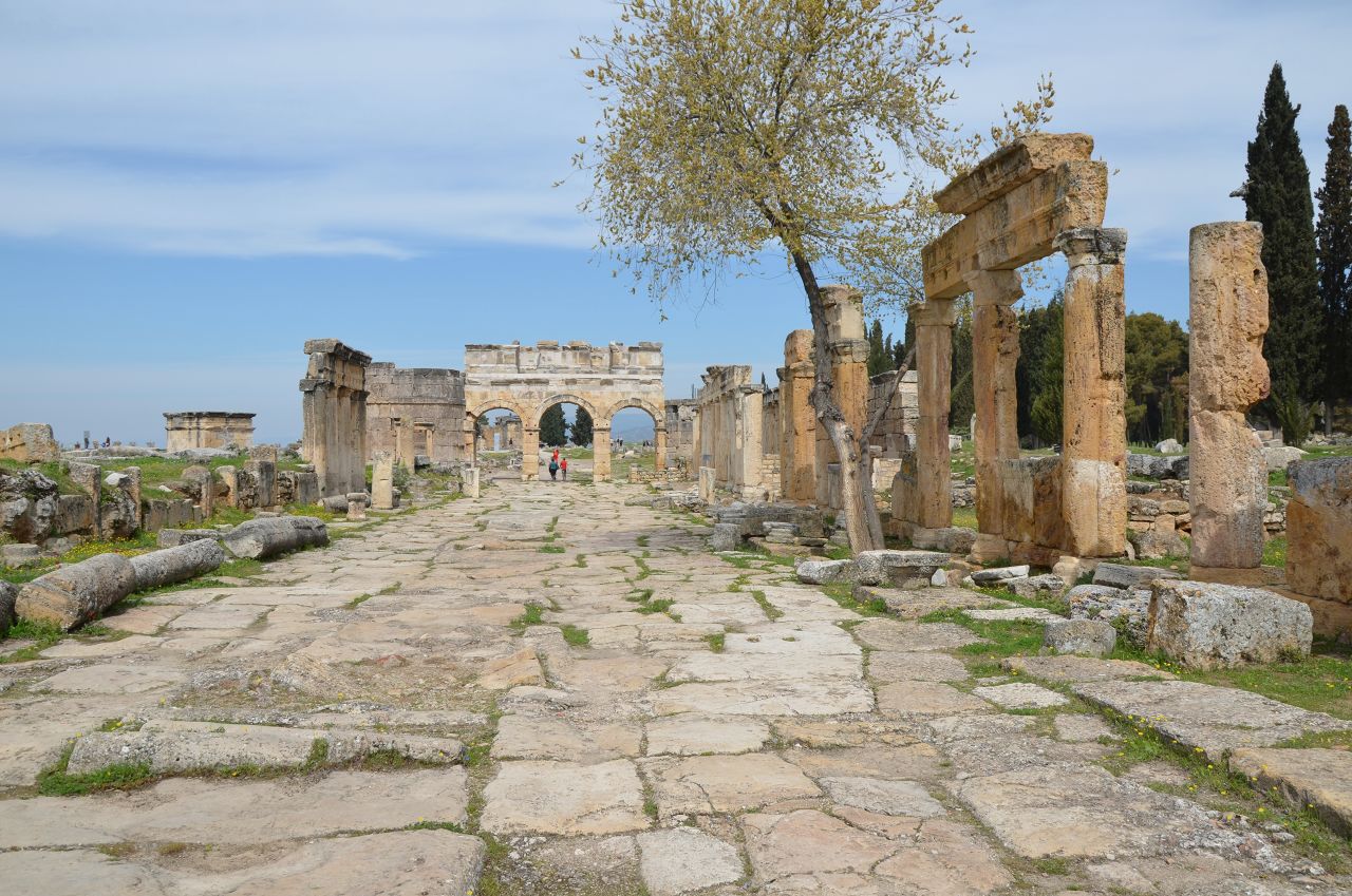 The ruins of Hierapolis -- now a UNESCO World Heritage Site -- attract thousands of tourists every year.
