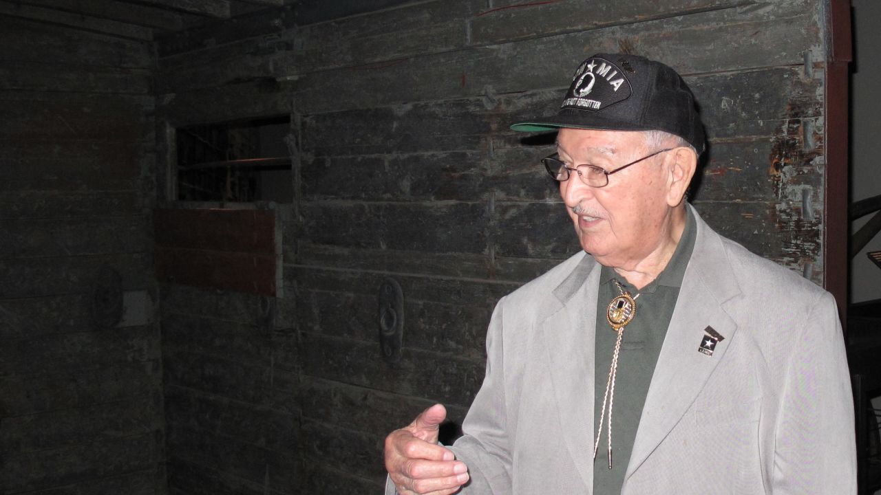 Acevedo toured the US Holocaust Memorial Museum in 2010. He broke down after stepping into this train car, saying it brought back memories of being shipped to Berga.