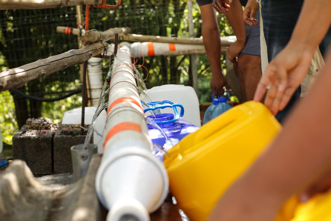 Capetonians have crafted water distribution tools to help locals gather water at natural springs across the city.