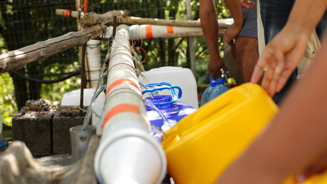 Capetonians have crafted water distribution tools to help locals gather water at natural springs across the city.